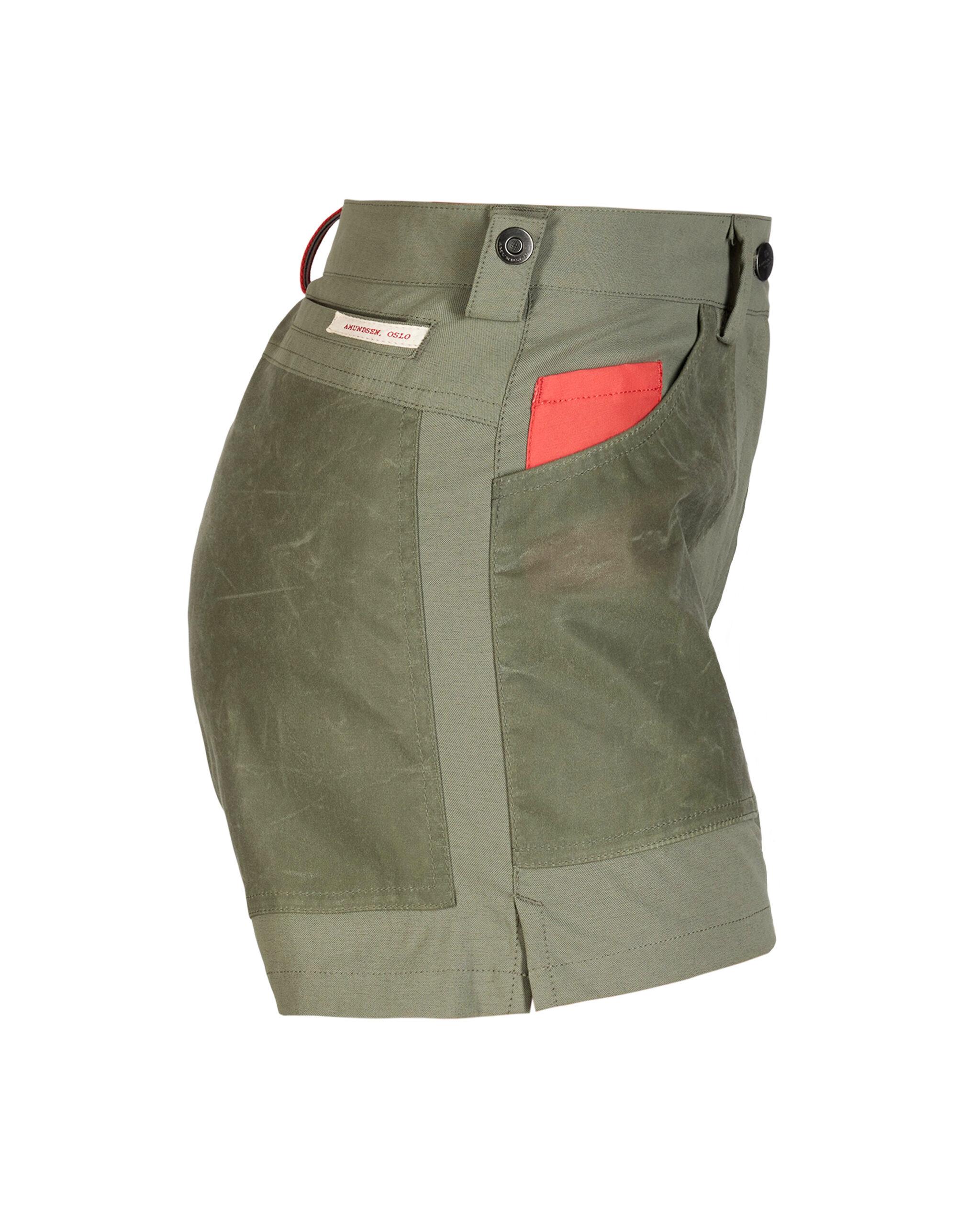 Amundsen Sports Amundsen 5incher Field Shorts Womens Blue Surf-Olive Ash WSS53.2.493 Platou Sport 2