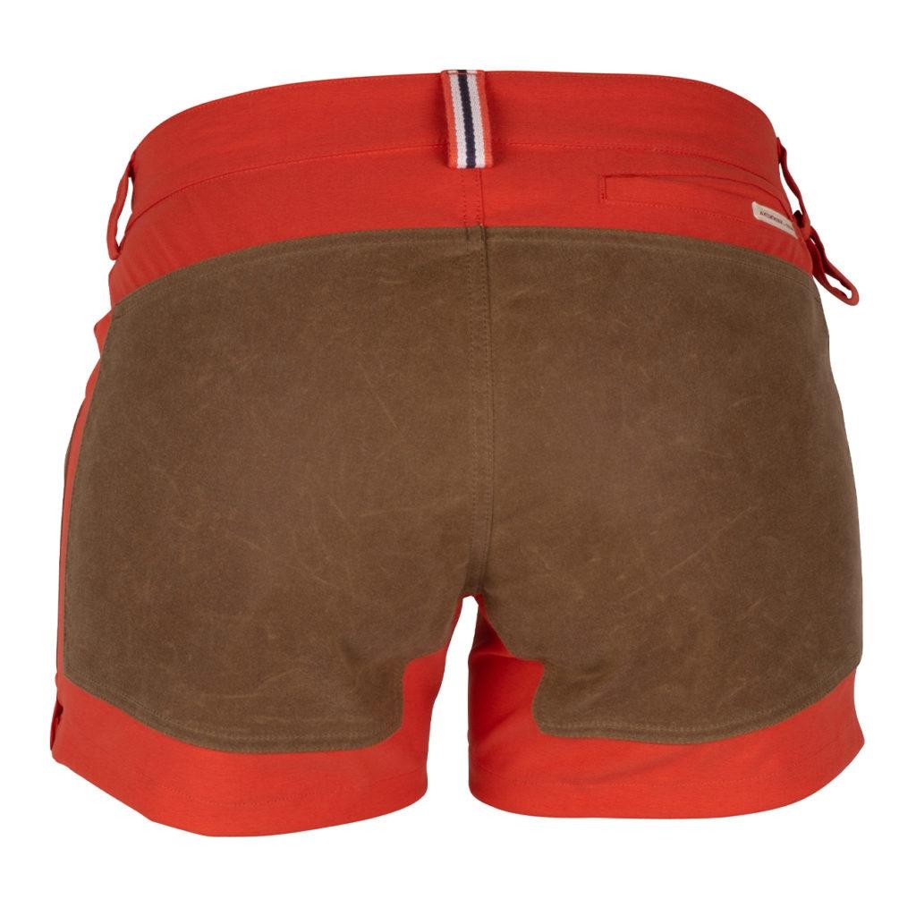 Amundsen Sports Amundsen 5incher Field Shorts Womens Red Clay-Tan WSS53.2.166 Platou Sport 5