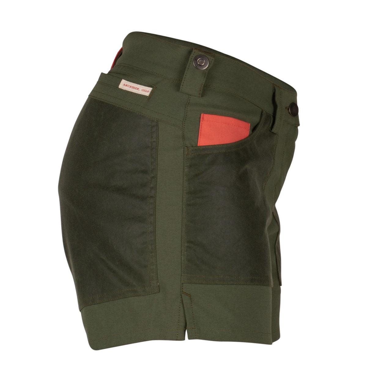 Amundsen Sports Amundsen 5incher Field Shorts Womens Spruce Green-Green WSS53.2.455 Platou Sport 5