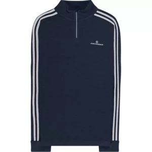 Amundsen 5mila Half-Zip Lines Mens Faded Navy