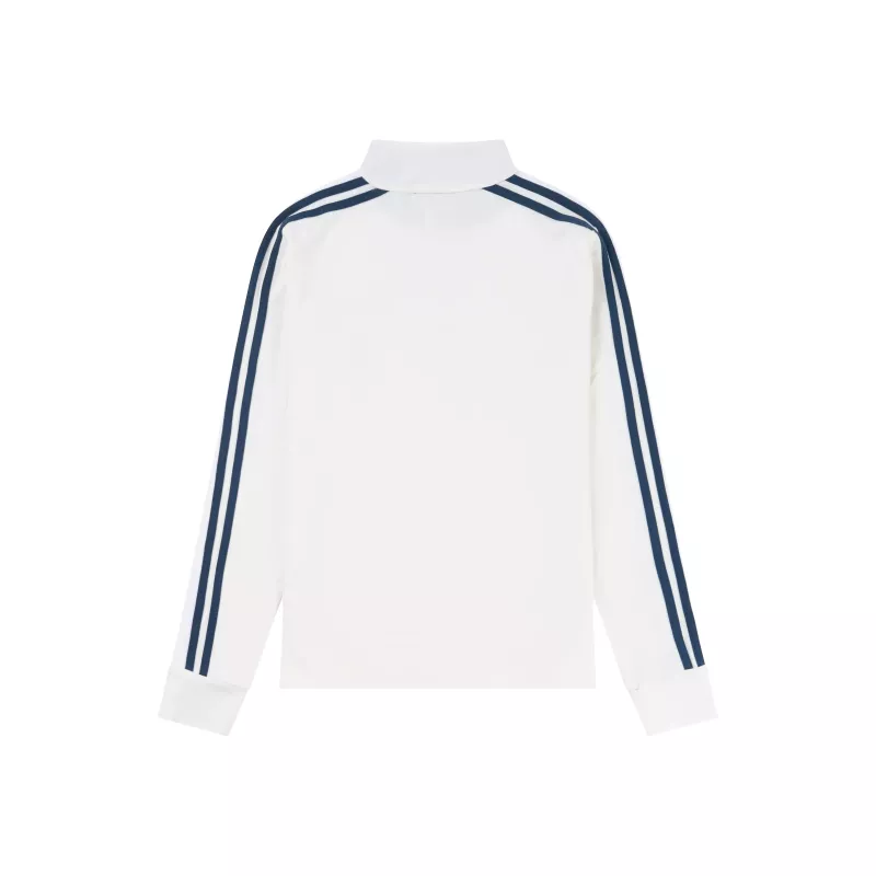 Amundsen Sports Amundsen 5mila Half-Zip Lines Womens White WSW89.1.001 Platou Sport 2