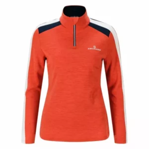Amundsen 5mila Half Zip Womens Weathered Red