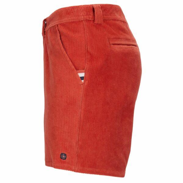 Amundsen Sports Amundsen 6incher Comfy Cord Shorts Mens Red Clay MSS75.1.165 Platou Sport 4