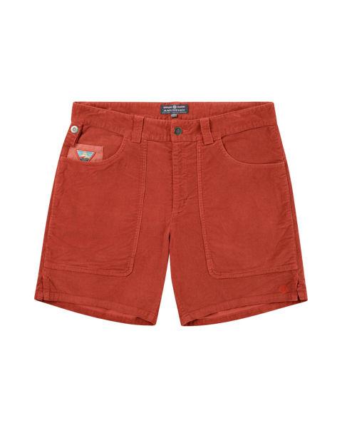 Amundsen Sports Amundsen 7Incher Concord Garment Dyed Shorts Mens Terra Red MSS60.1.164 Platou Sport 1