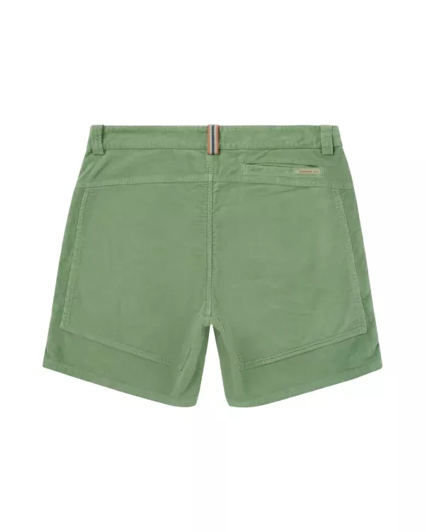 Amundsen Sports Amundsen 7incher Concord Garment Dyed Shorts Mens Willow Green MSS60.1.401 Platou Sport 3