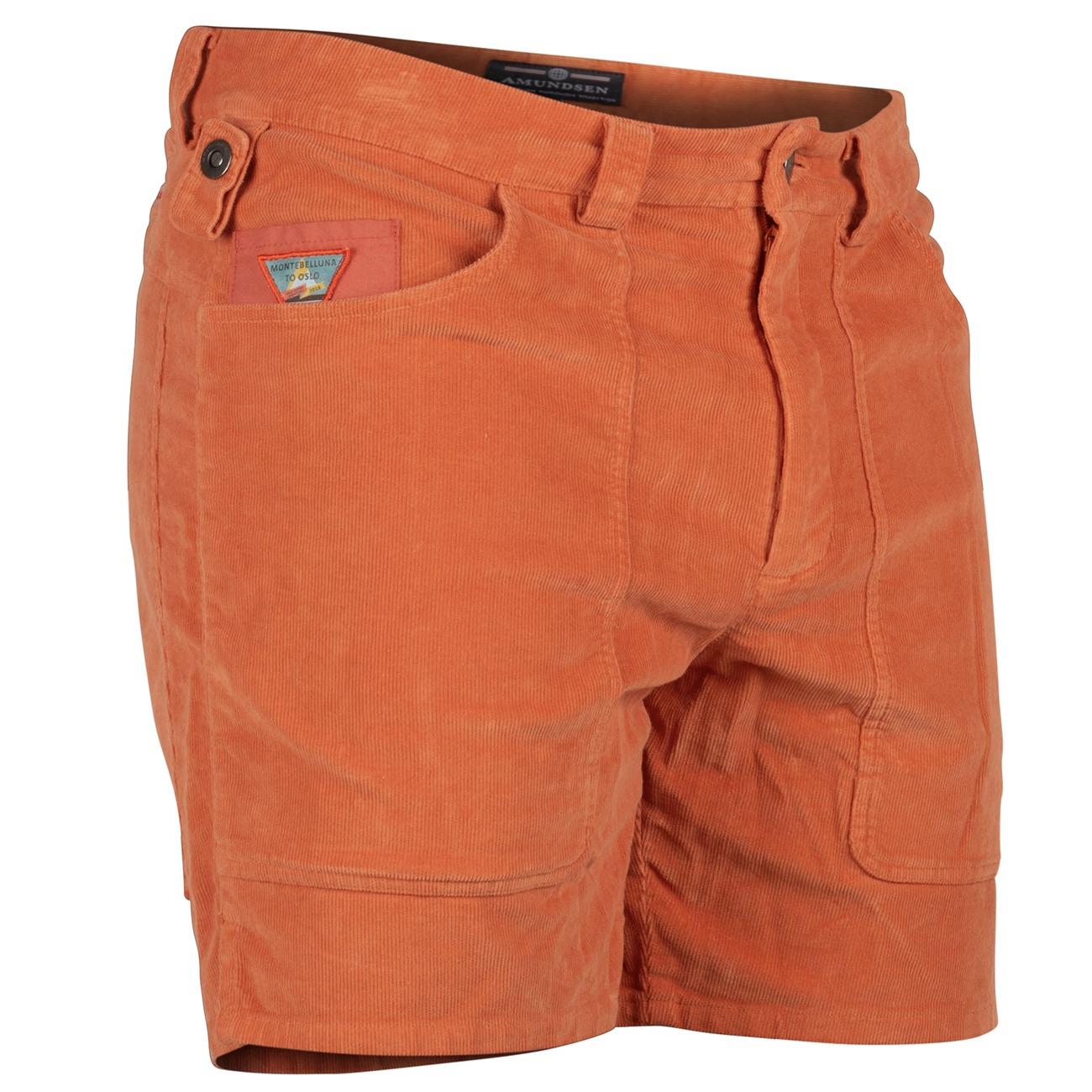 Amundsen Sports Amundsen 7incher Concord Shorts G. Dyed Mens Orange Sunset MSS60.1.168 Platou Sport 2