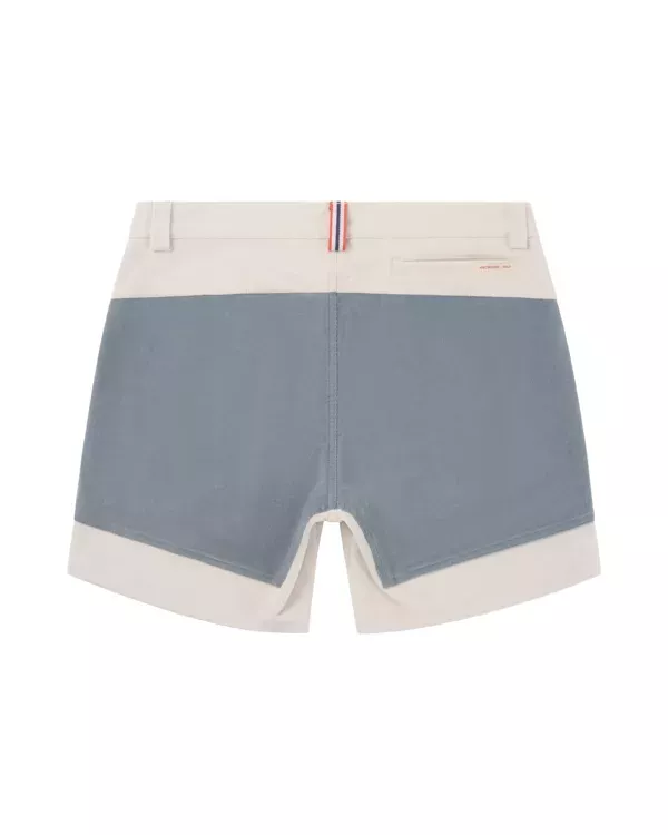 Amundsen Sports Amundsen 7incher Concord Shorts Mens Natural-Stormy Blue MSS54.1.611 Platou Sport 3