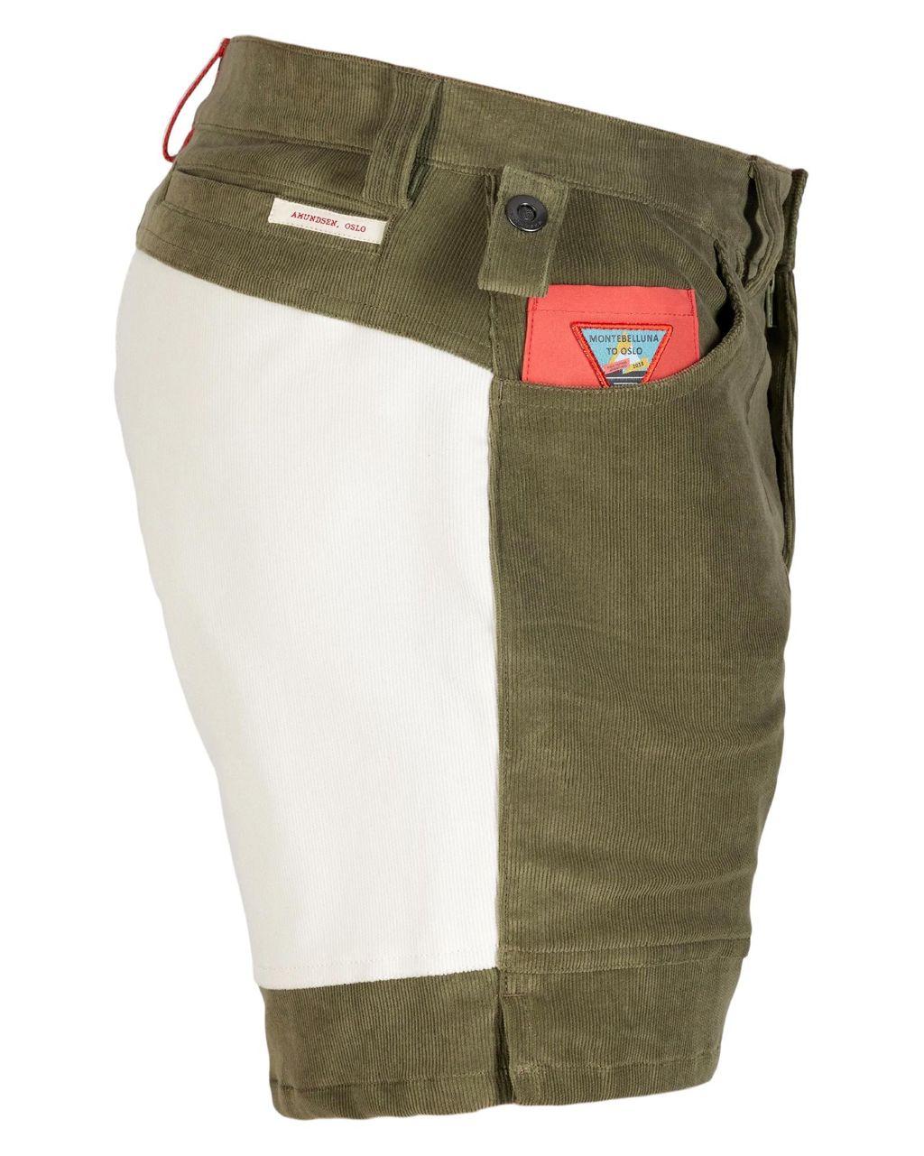 Amundsen Sports Amundsen 7incher Concord Shorts Mens Olive Ash-Natural MSS54.1.407 Platou Sport 4