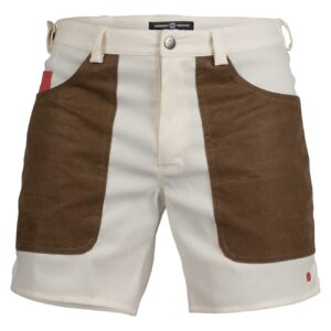 Amundsen 7incher Field Shorts Mens Offwhite/Tan