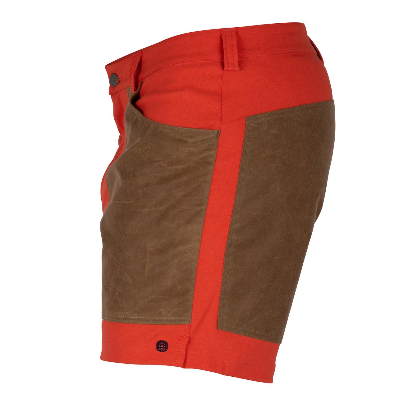 Amundsen Sports Amundsen 7incher Field Shorts Mens Red Clay-Tan MSS53.2.166 Platou Sport 2