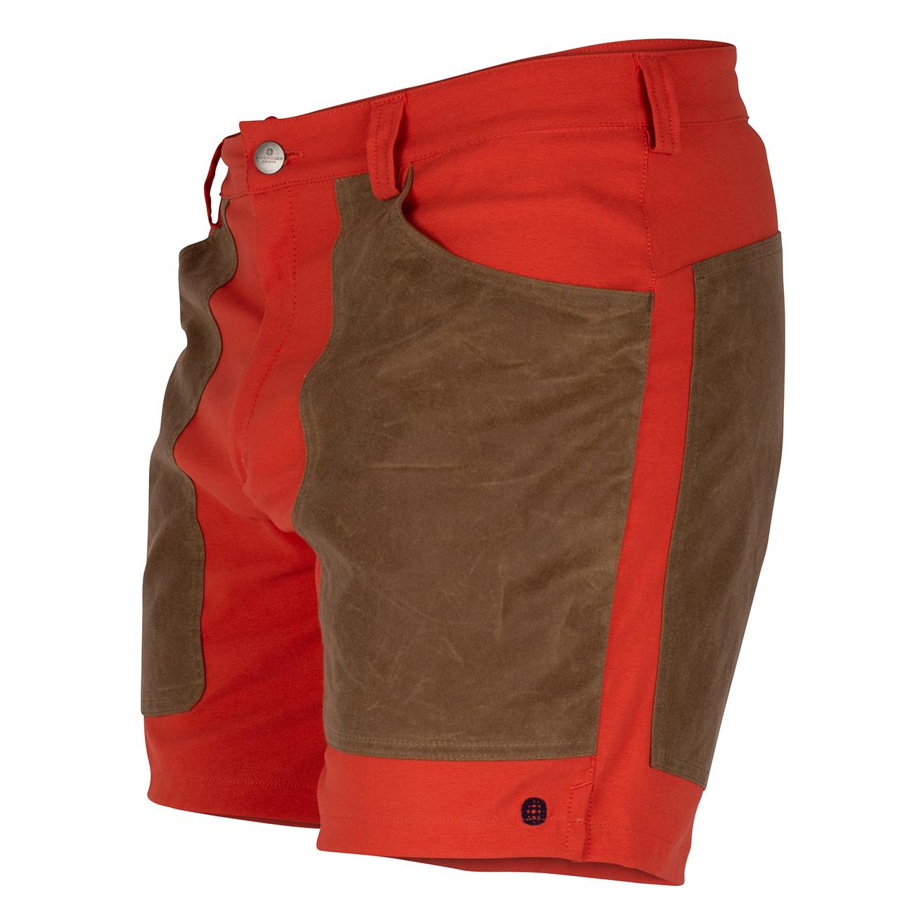 Amundsen Sports Amundsen 7incher Field Shorts Mens Red Clay-Tan MSS53.2.166 Platou Sport 3
