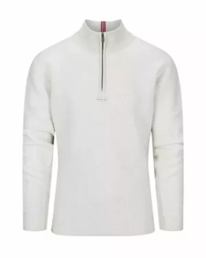Amundsen Boiled Half Zip Mens Oatmeal