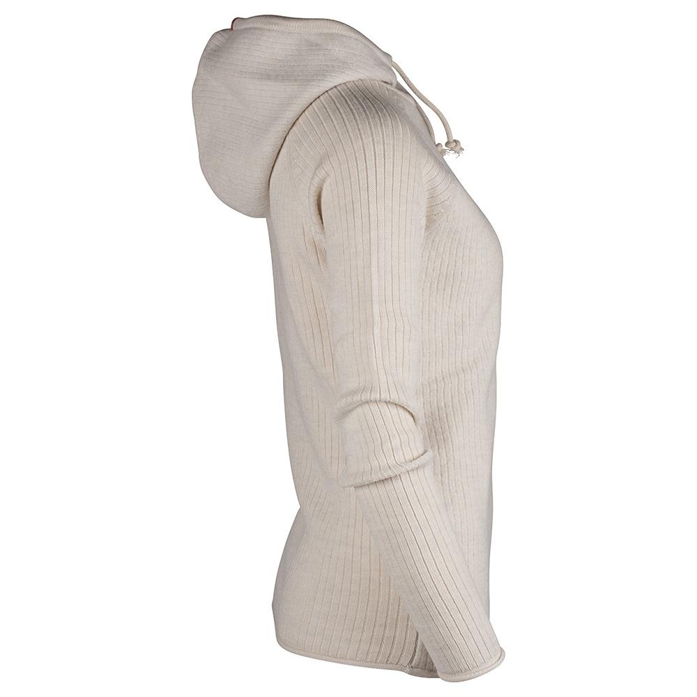 Amundsen Sports Amundsen Boiled Hoodie Womens Oatmeal WSW14.1.600 Platou Sport 5