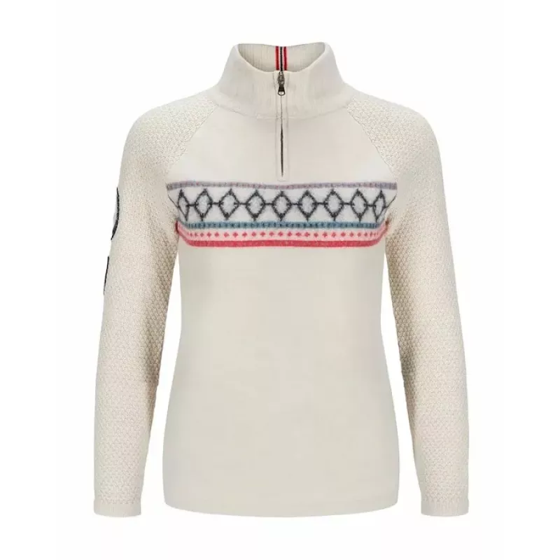 Amundsen Sports Amundsen Boiled Ski Sweater Womens Oatmeal WSW32.1.601 Platou Sport 1