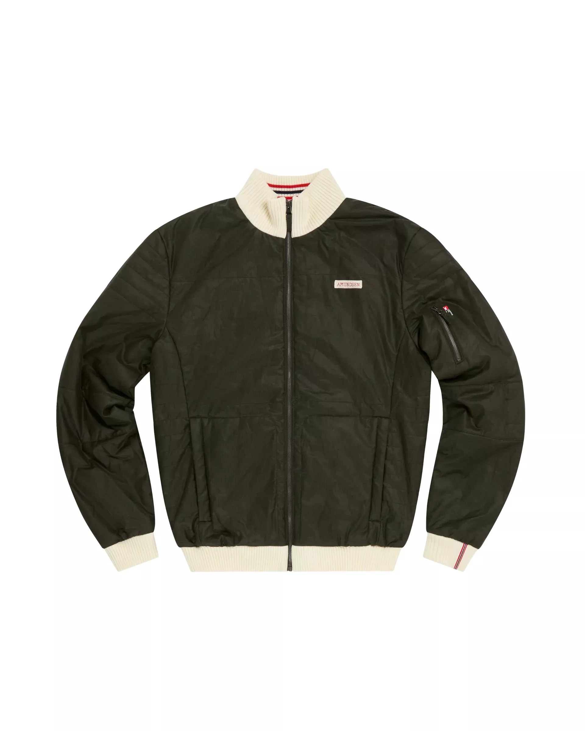 Amundsen Sports Amundsen Breguet Waxed Jacket Mens Olive MJA09.6.450 Platou Sport 1