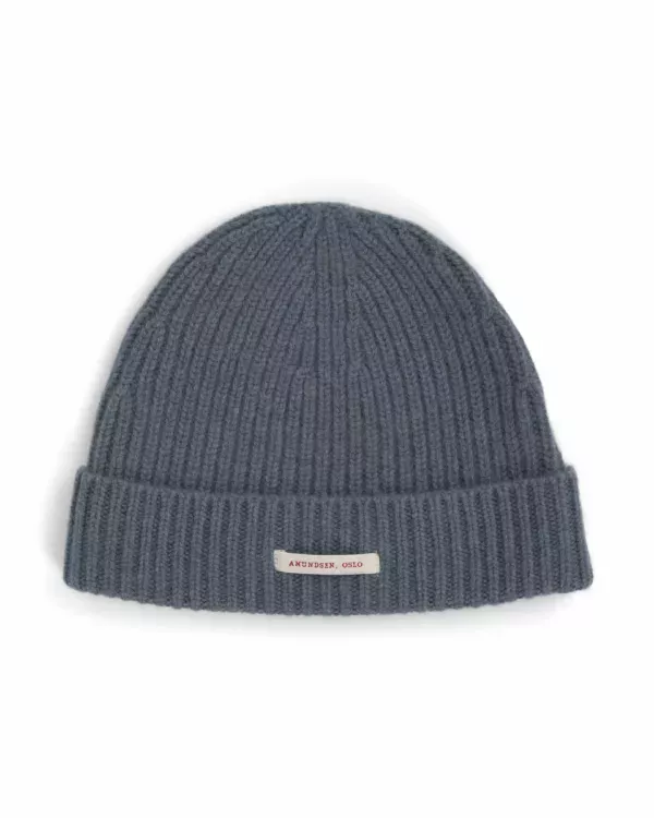 Amundsen Sports Amundsen Cashmere Beanie Faded Blue UHA18.1.520 Platou Sport 1