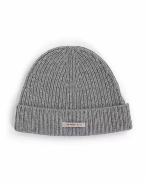 Amundsen Sports Amundsen Cashmere Beanie Husky Grey UHA18.1.710 Platou Sport 1
