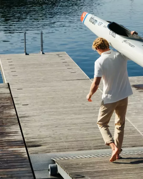 Amundsen Sports Amundsen Chukka Shirt Mens White MTS74.1.001 Platou Sport 3