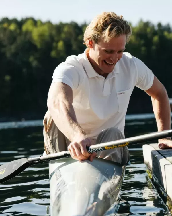 Amundsen Sports Amundsen Chukka Shirt Mens White MTS74.1.001 Platou Sport 4