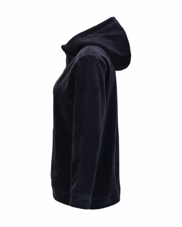 Amundsen Sports Amundsen Comfy Cord Hood Womens Faded Navy WSW70.1.590 Platou Sport 3