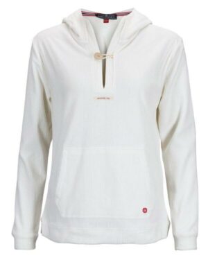 Amundsen Comfy Cord Hood Womens White