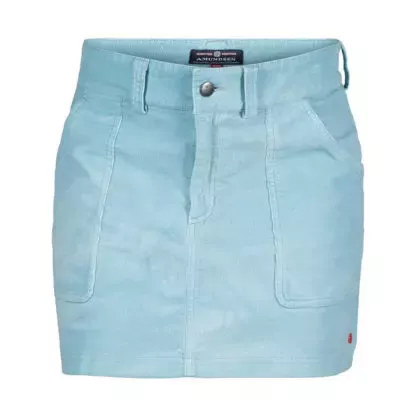 Amundsen Sports Amundsen Concord Garment Dyed Skirt Womens Faded Blue sky WSK01.2.543 Platou Sport 1
