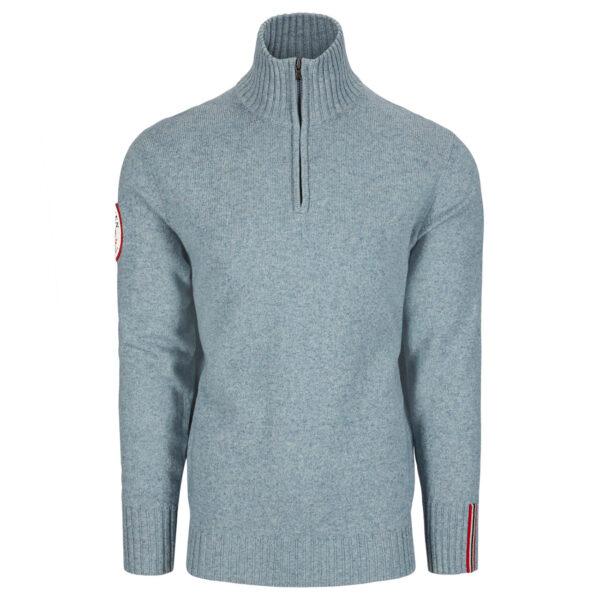 Amundsen Sports Amundsen Deck Half Zip Mens Blue Stone MSW73.1.525 Platou Sport 1