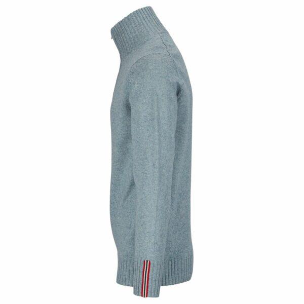 Amundsen Sports Amundsen Deck Half Zip Mens Blue Stone MSW73.1.525 Platou Sport 3