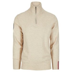 Amundsen Deck Half Zip Mens Warm Sand