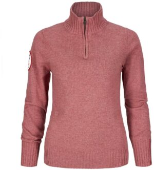 Amundsen Deck Half Zip Womens Weathered Red