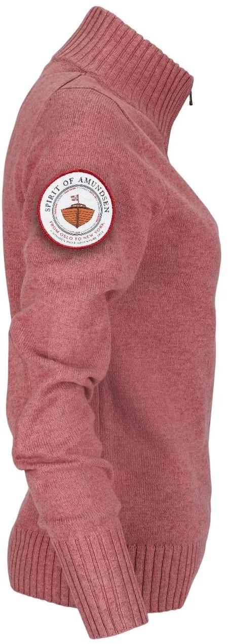 Amundsen Sports Amundsen Deck Half Zip Womens Weathered Red WSW73.1.160 Platou Sport 3