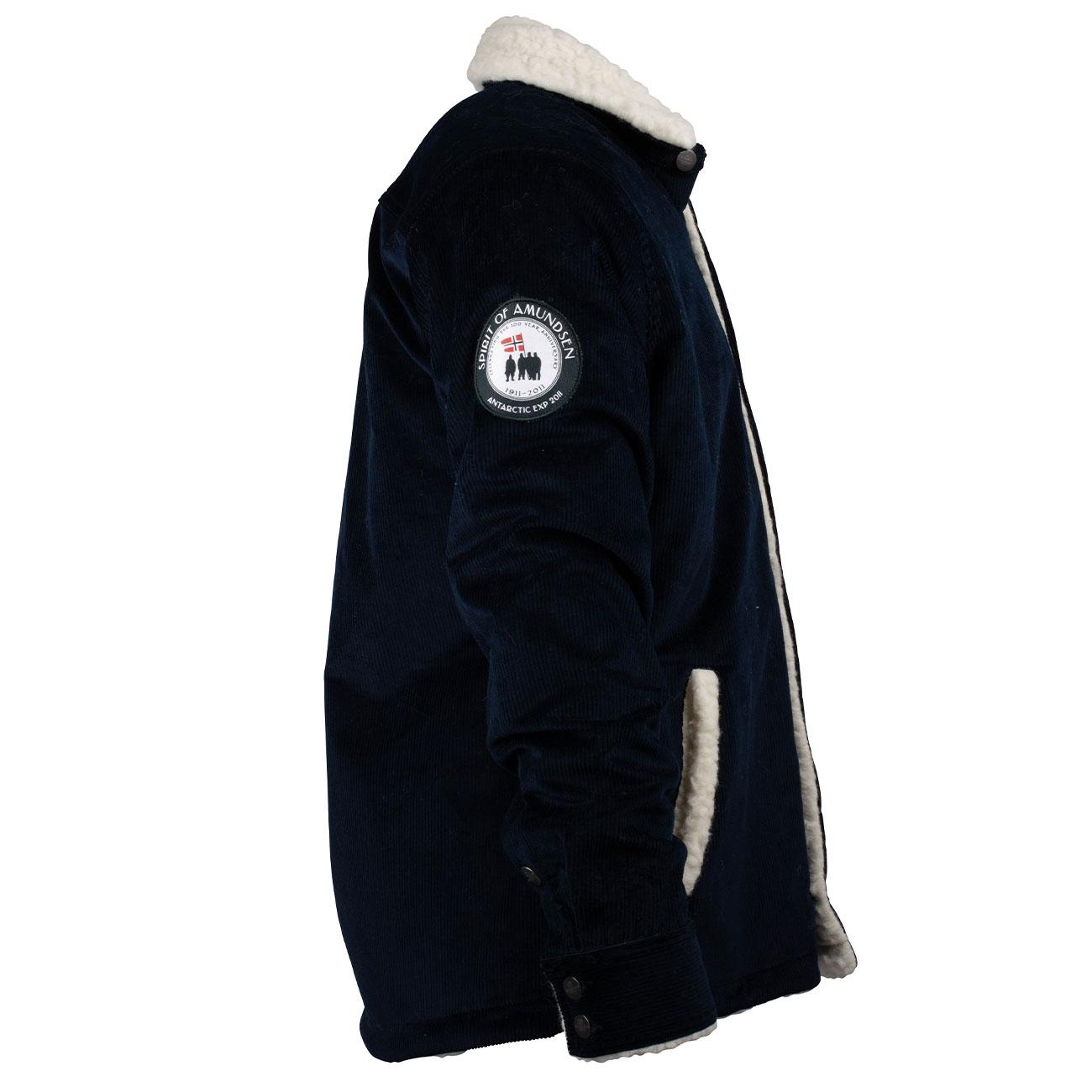 Amundsen Sports Amundsen Harvester Overshirt Unisex True Navy MSH04.1.580 Platou Sport 5