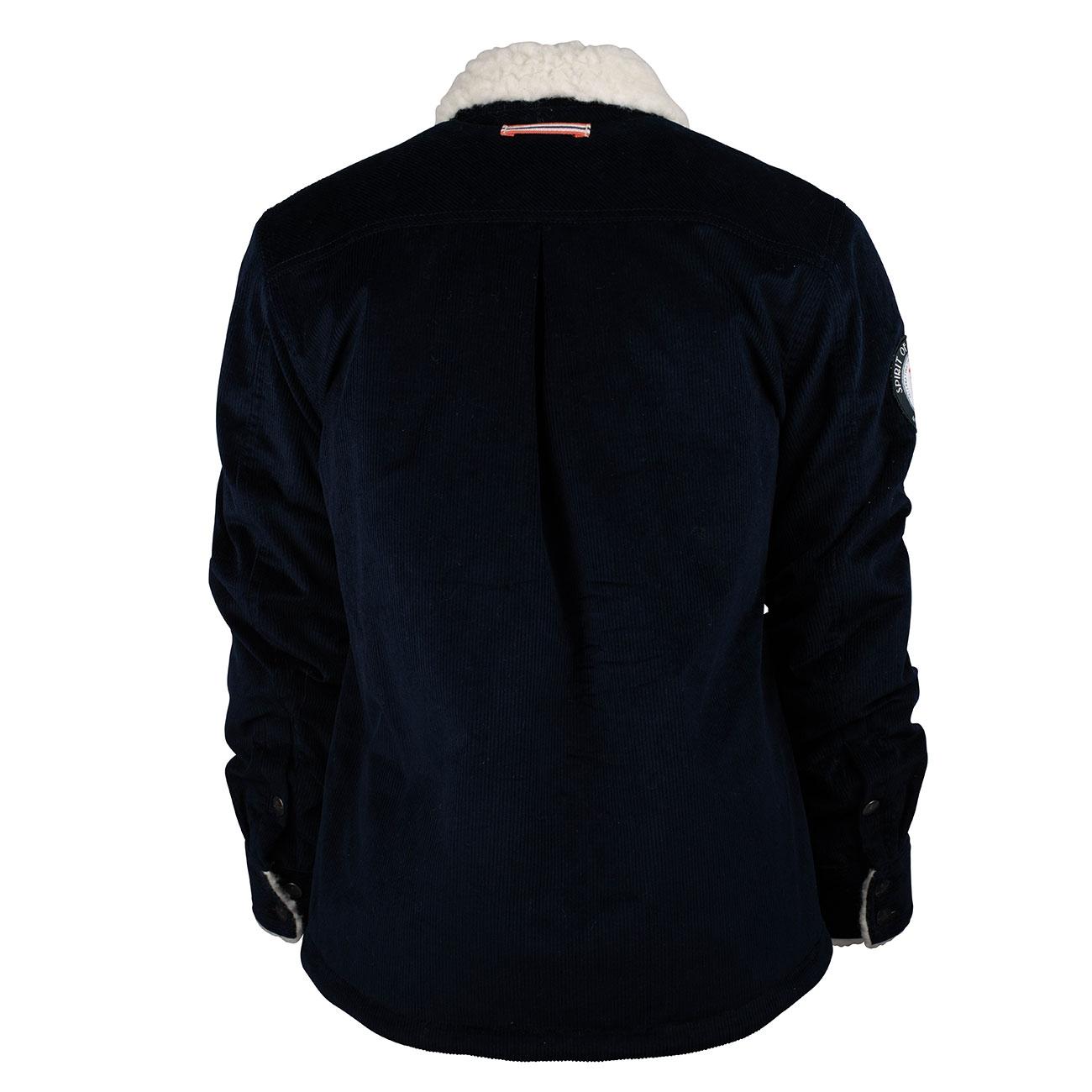 Amundsen Sports Amundsen Harvester Overshirt Unisex True Navy MSH04.1.580 Platou Sport 6