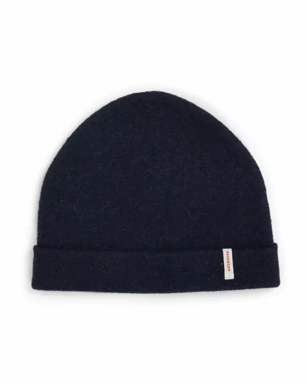 Amundsen Sports Amundsen Heavy Bolied Beanie Faded Navy UHA19.1.590 Platou Sport 1