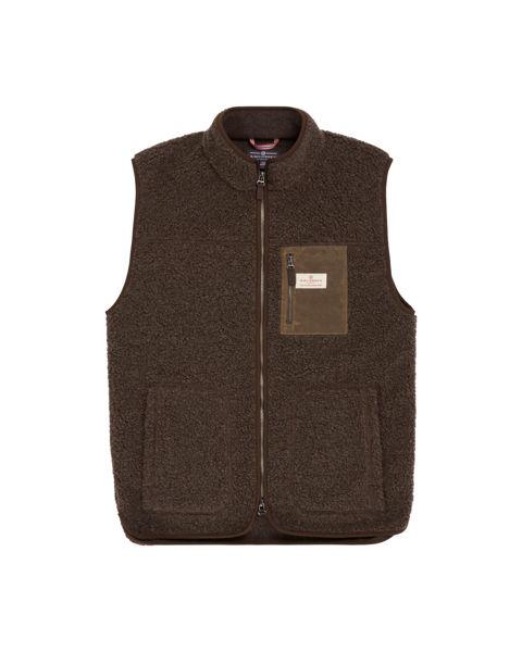 Amundsen Sports Amundsen Heroes Wool Fleece Vest Womens Cowboy WVE11.2.630 Platou Sport 1