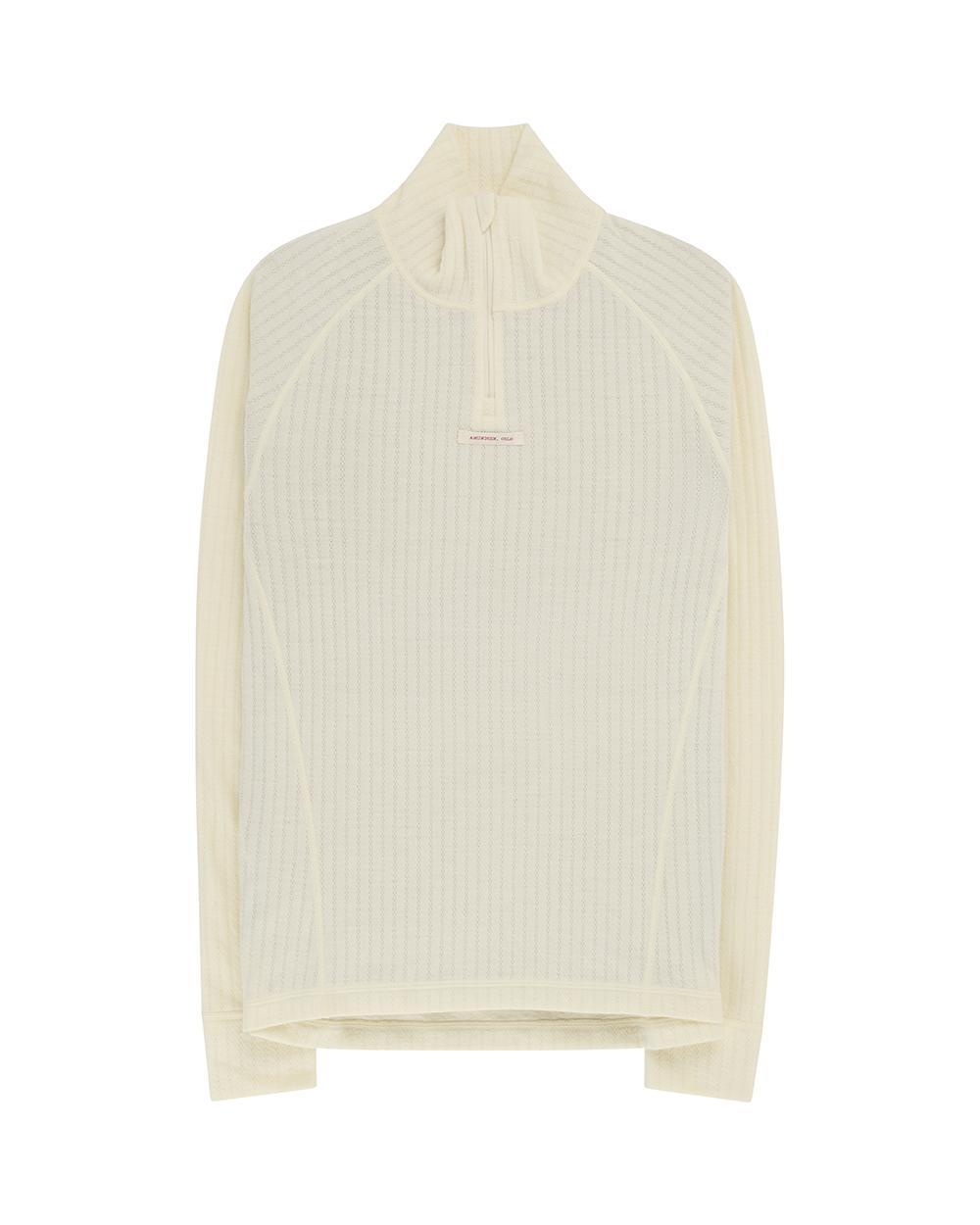 Amundsen Sports Amundsen Heros Hide Half Zip Mens Natural MSW87.1.610 Platou Sport 1