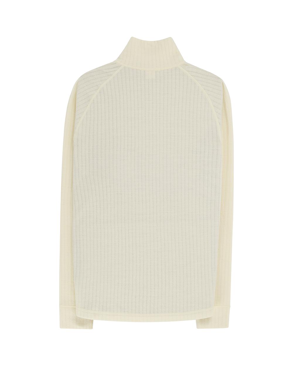 Amundsen Sports Amundsen Heros Hide Half Zip Neck Mens Natural MSW87.1.610 Platou Sport 2