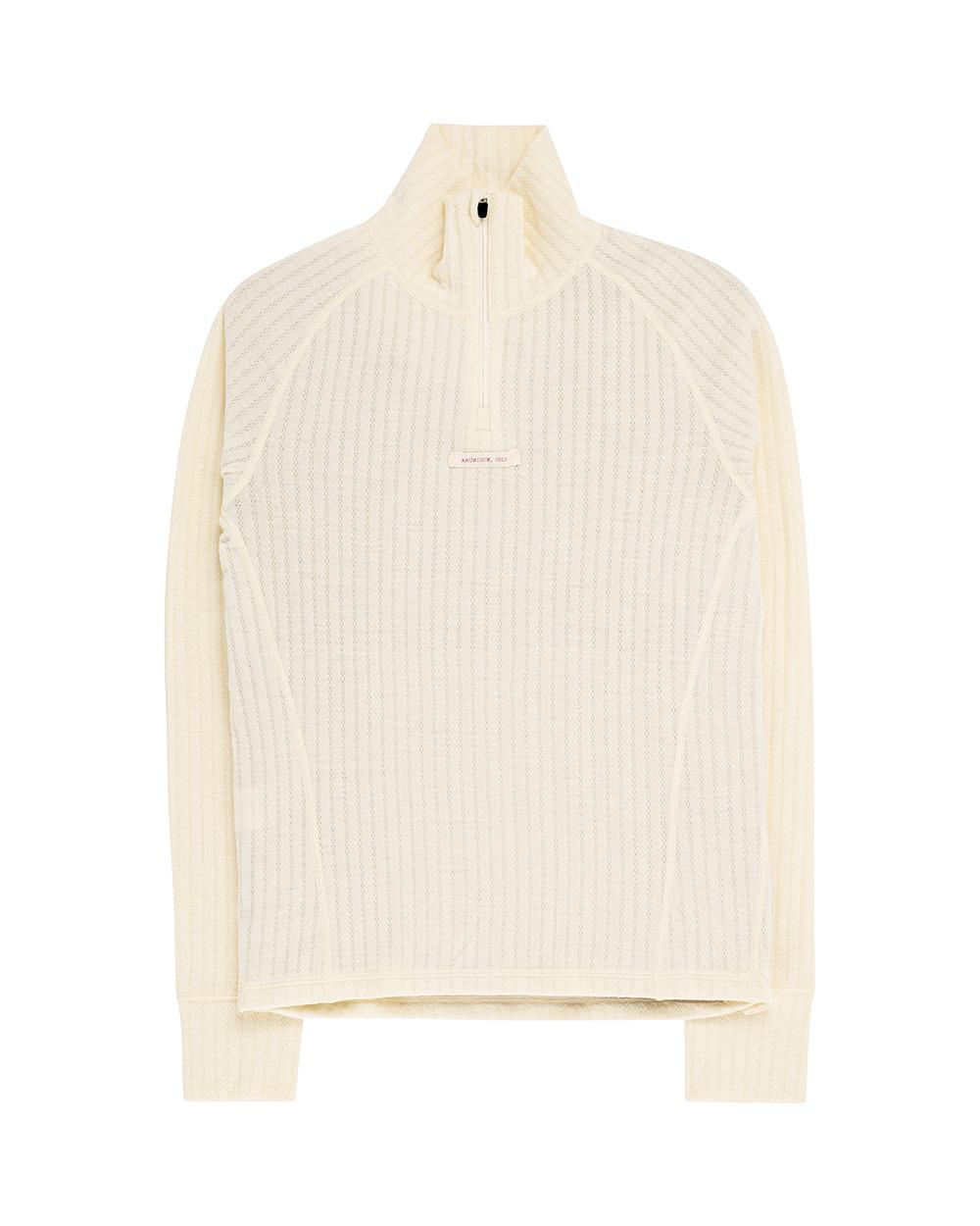 Amundsen Sports Amundsen Heros Hide Half Zip Womens Natural WSW87.1.610 Platou Sport 1