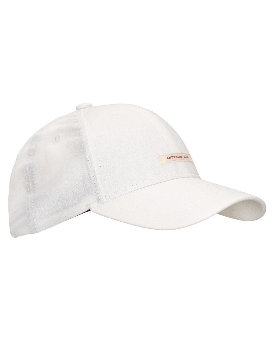 Amundsen Sports Amundsen Linen Patch Cap White-Patch UCA01.2.001 Platou Sport 1