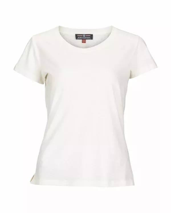 Amundsen Sports Amundsen Linen Tee Womens Natural WTS72.2.610 Platou Sport 1