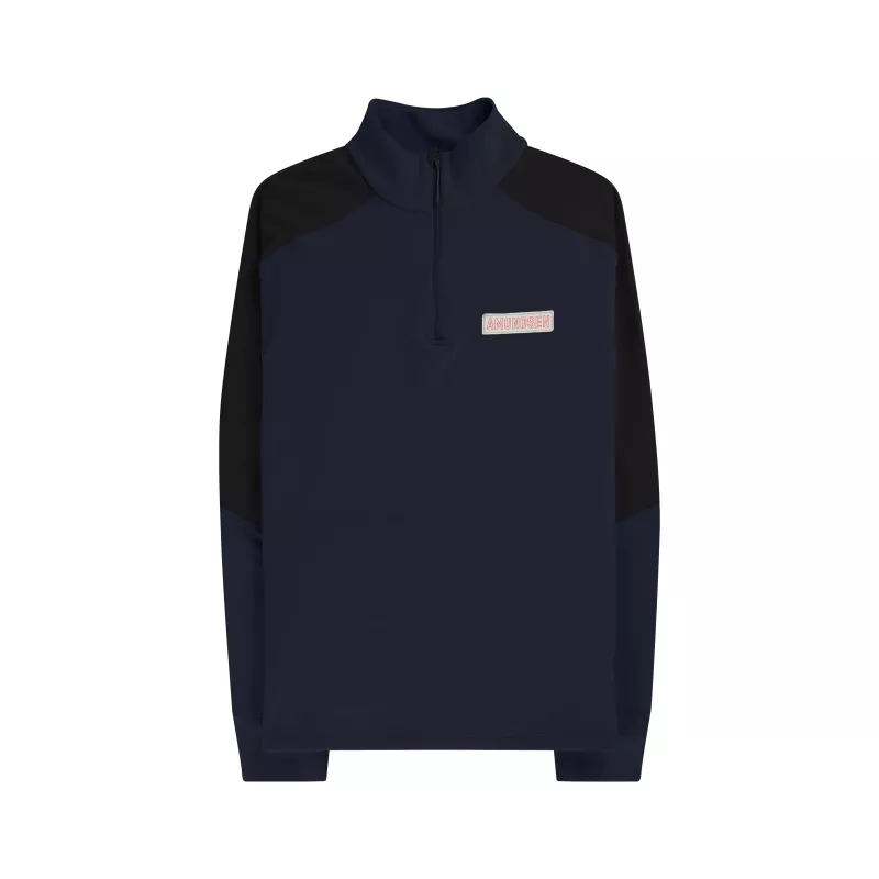 Amundsen Sports Amundsen Mountain Airy Half Zip Mens Faded Navy MSW90.1.590 Platou Sport 1