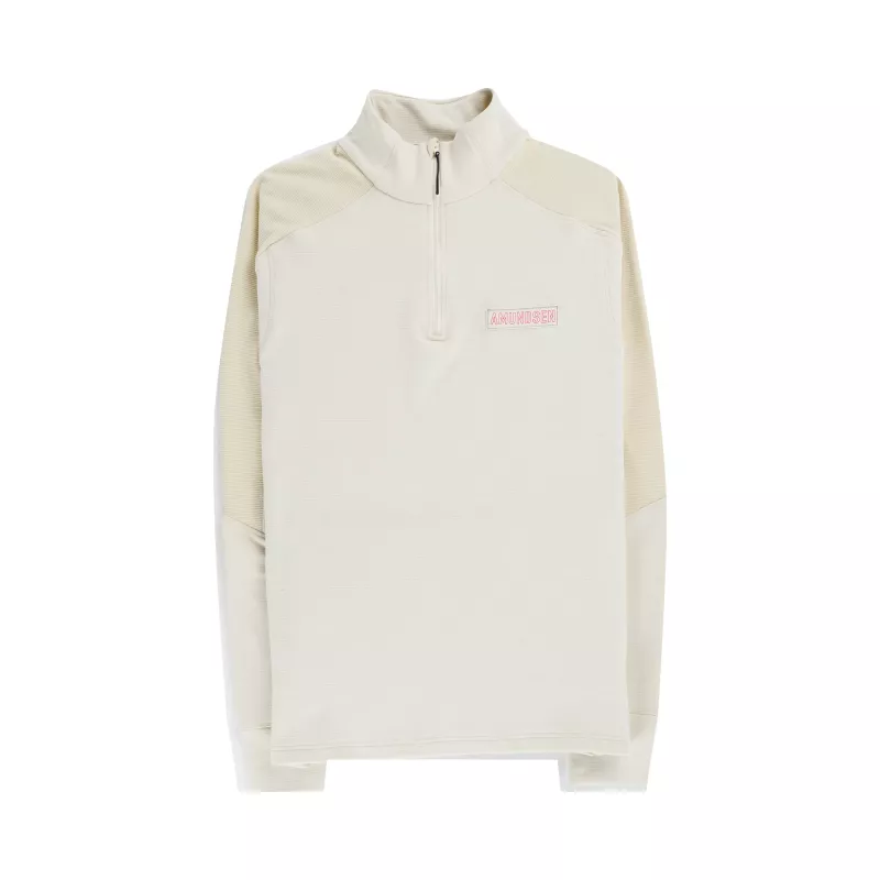 Amundsen Sports Amundsen Mountain Airy Half Zip Mens Oatmeal MSW90.1.600 Platou Sport 1