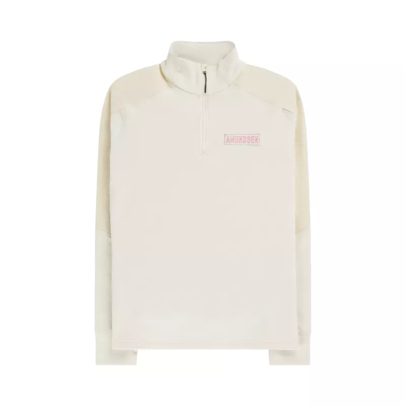 Amundsen Sports Amundsen Mountain Airy Half Zip Womens Oatmeal WSW90.1.600 Platou Sport 1