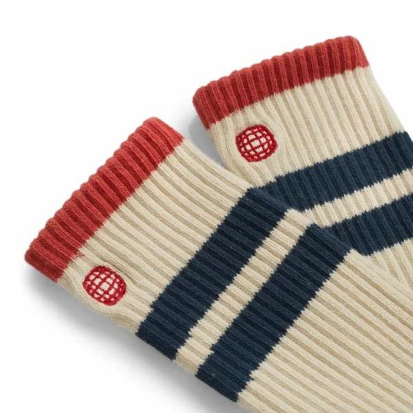 Amundsen Sports Amundsen Oslo Crew Socks Natural-Navy USO59.1.610 Platou Sport 4