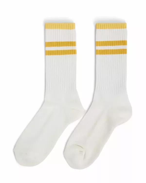 Amundsen Sports Amundsen Oslo Crew Socks White-Butter Cream USO59.1.004 Platou Sport 1