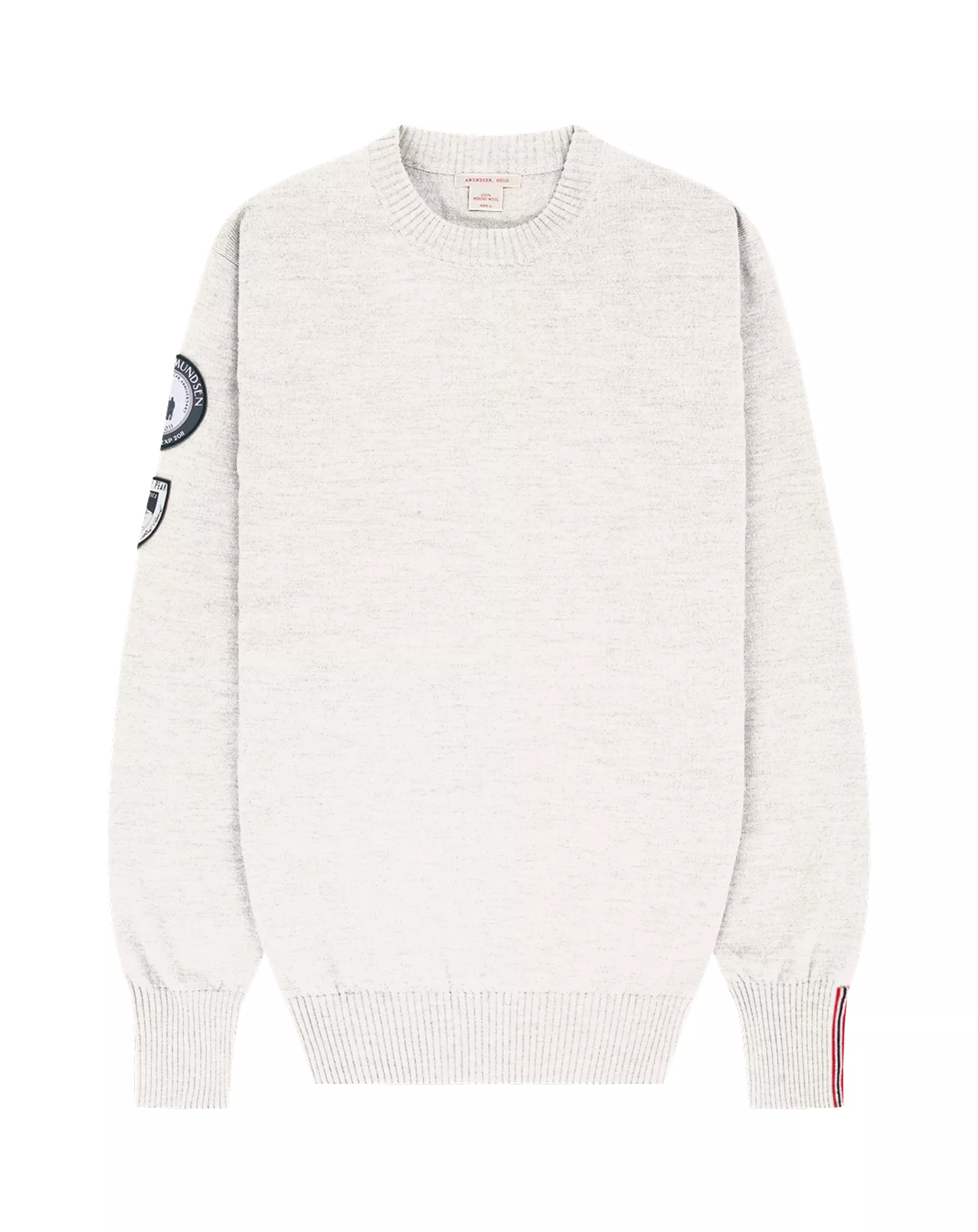 Amundsen Sports Amundsen Peak Crew Neck Mens Oatmeal MSW01.2.600 Platou Sport 1