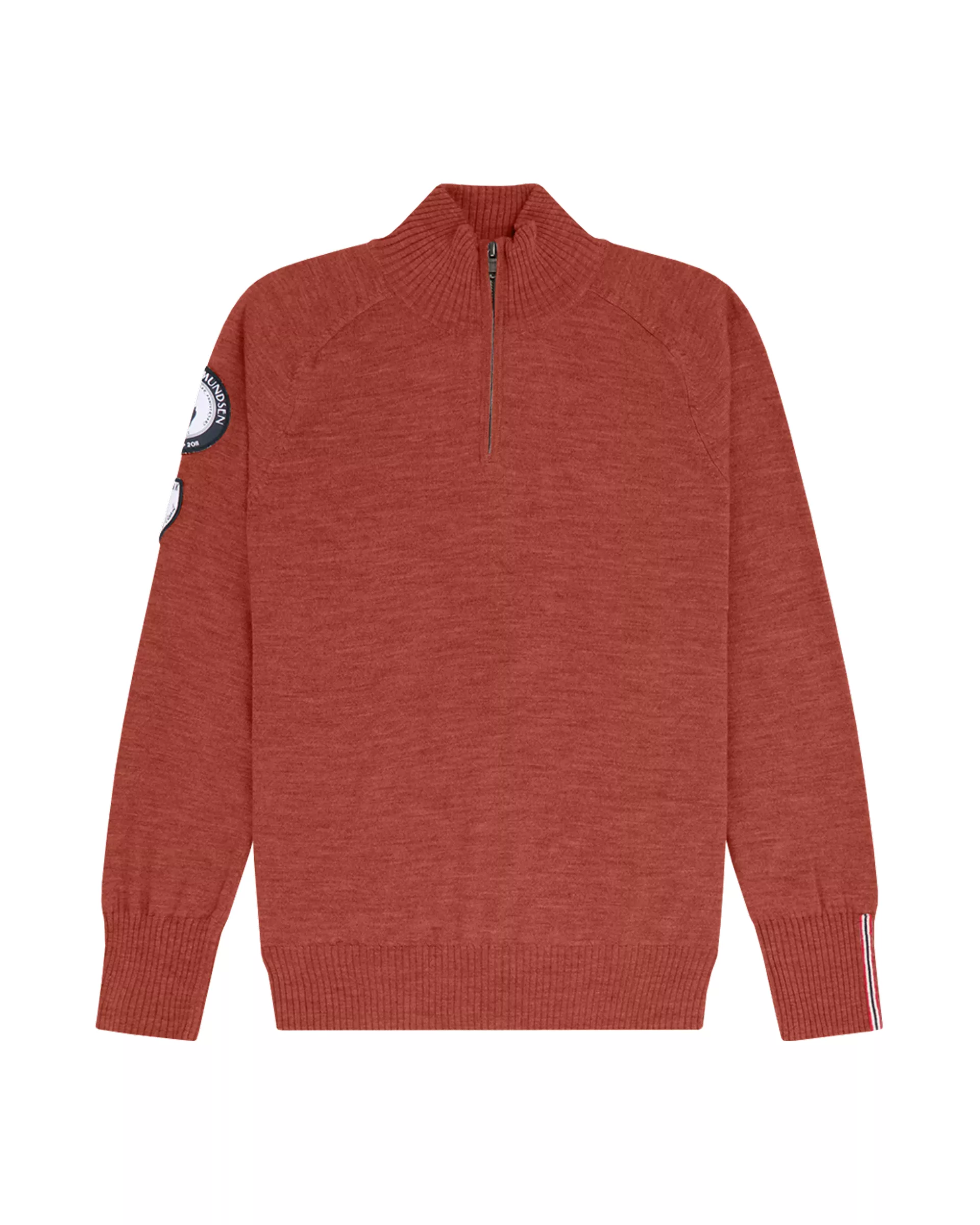 Amundsen Sports Amundsen Peak Half Zip Womens Terra Red WSW02.2.164 Platou Sport 1