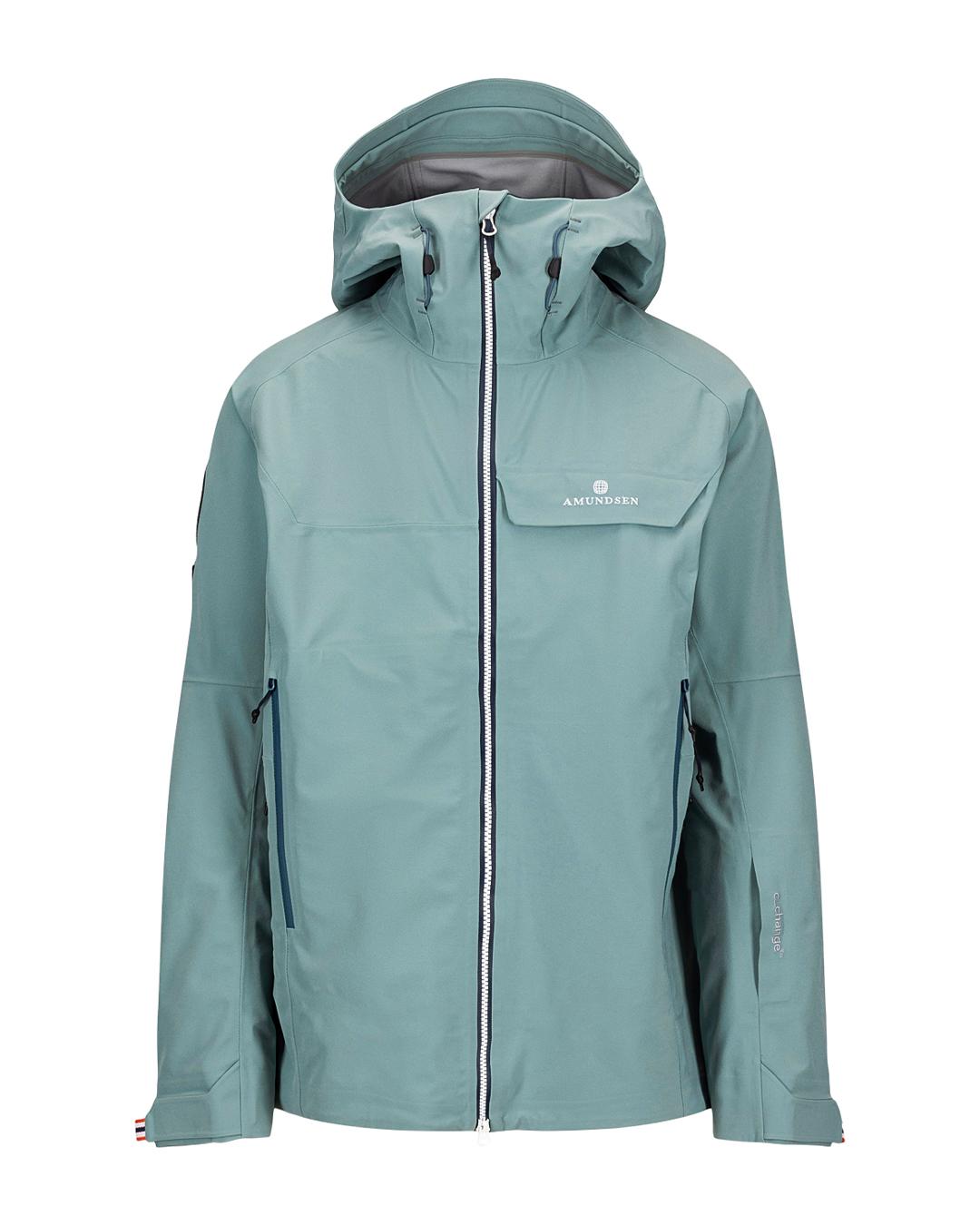 Amundsen Sports Amundsen Peak Jacket Mens Stormy Blue MJA01.7.530 Platou Sport 1