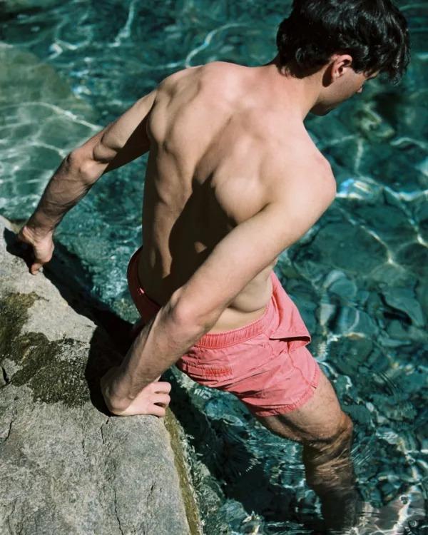 Amundsen Sports Amundsen Reefrover Swim Trunk Mens Weathered Red MSS79.2.160 Platou Sport 4