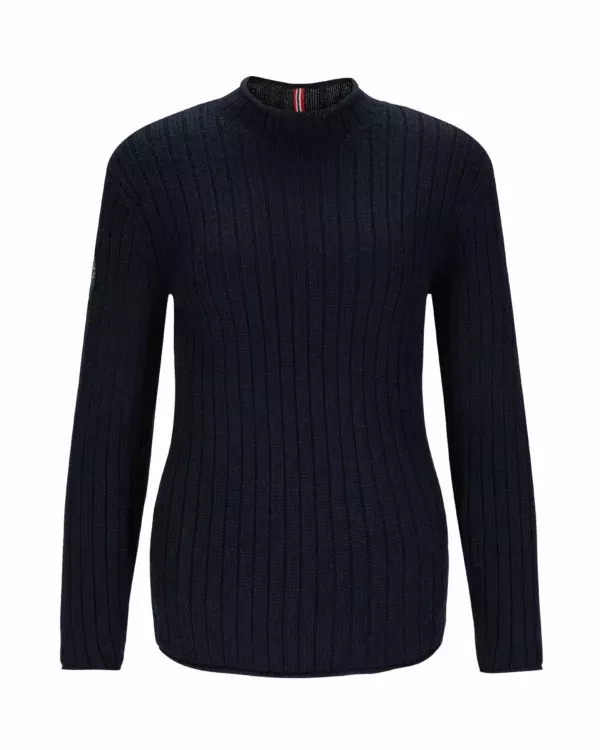 Amundsen Sports Amundsen Roalda Roll Neck Womens Faded Navy WSW05.1.590 Platou Sport 1